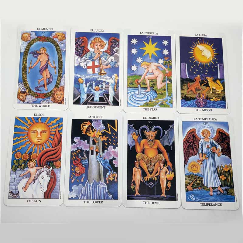 English Version Fate Divination Tarot Card