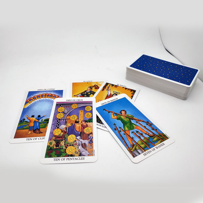 English Version Fate Divination Tarot Card