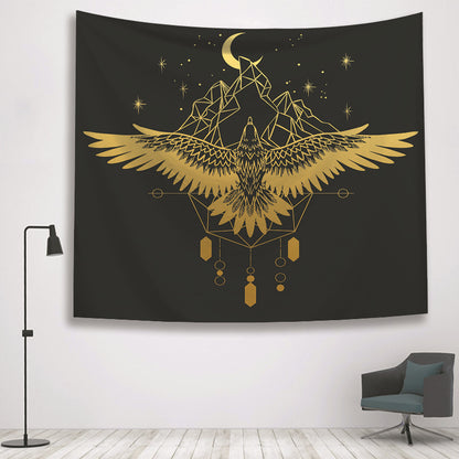 Sun Divination Witch Hand Home Tapestry