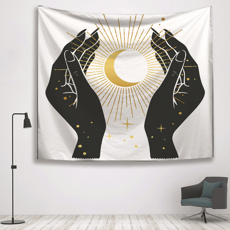 Divination Witch Hand Home Tapestry